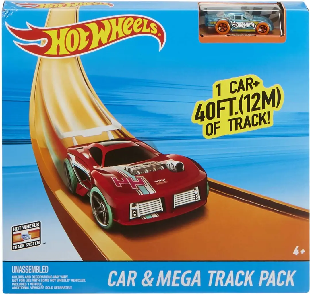 Hot Wheels Auto & Megabaanset FTL69