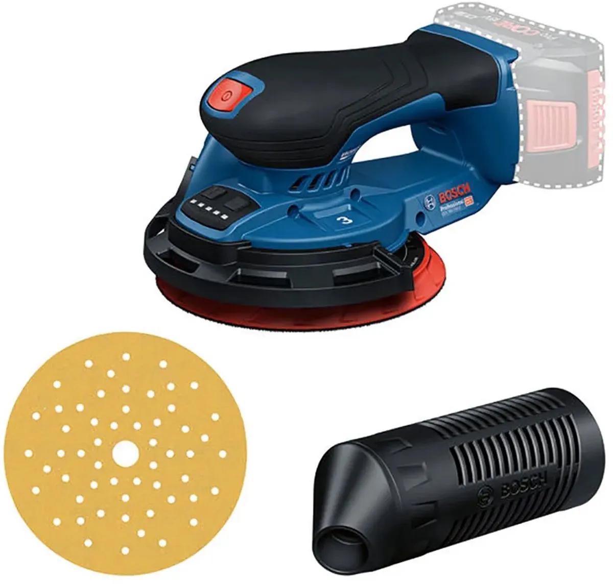 Bosch GEX 18V-150-3 Accu-Excenterschuurmachine 0601372904