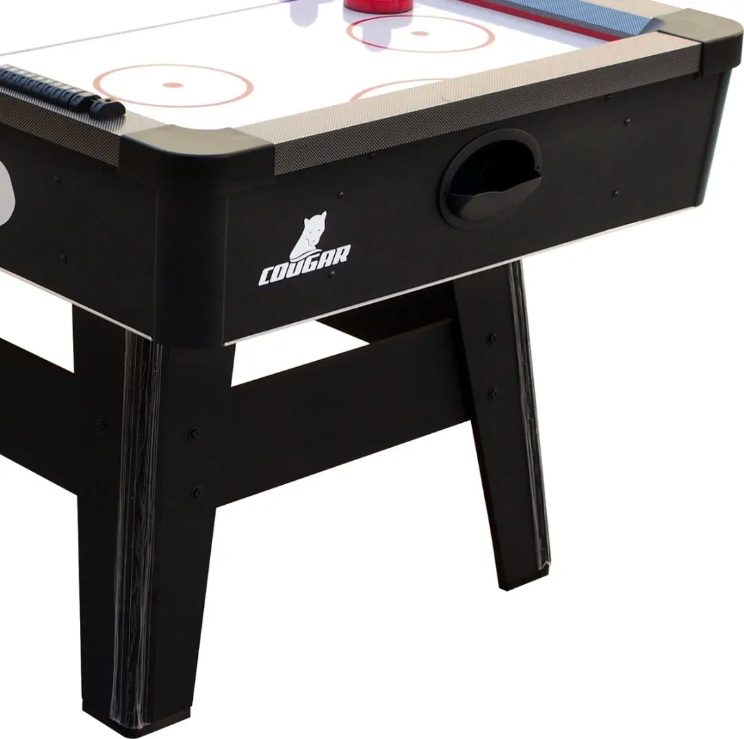 Cougar Hattrick Hero Airhockeytafel 6ft - Zwart