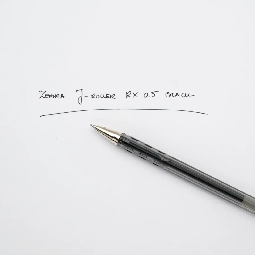 Zebra J-Roller RX Gelpen 0.5mm - Zwart