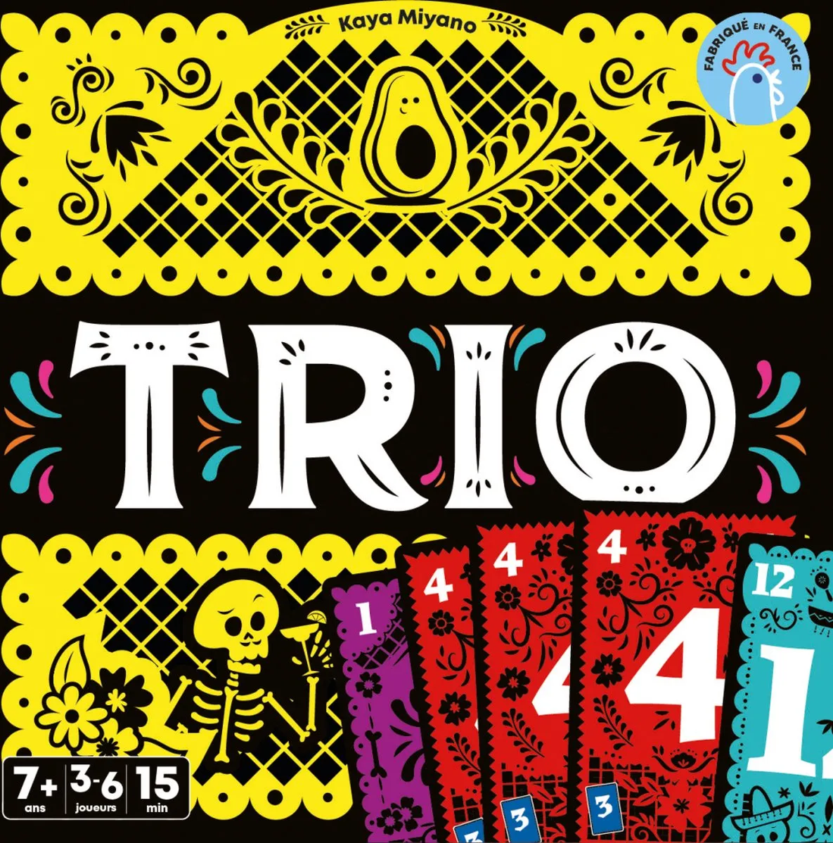 Asmodee Trio Kaartspel Aftrekken