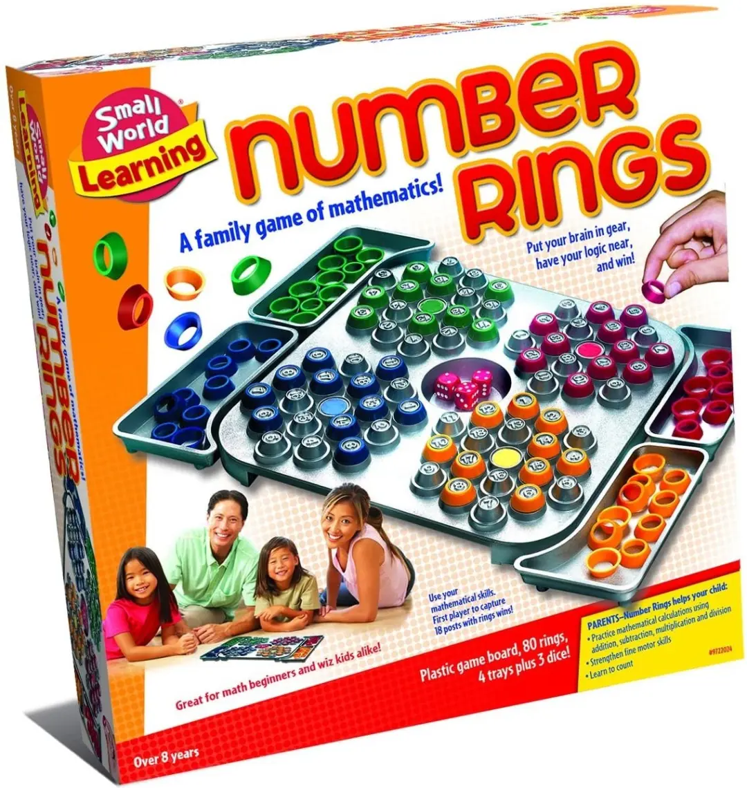 Creative Number Rings Bordspel