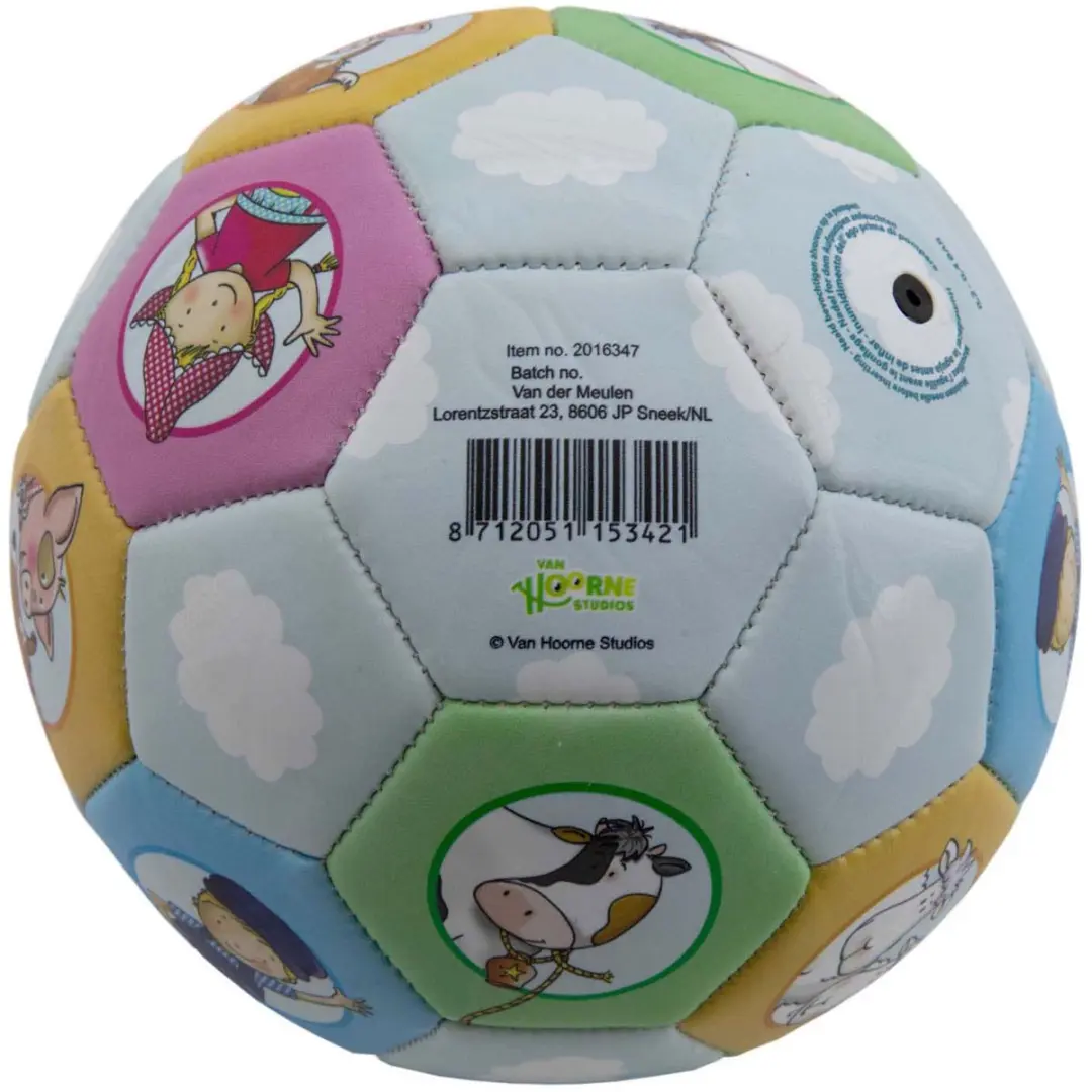 Van der Meulen Fien & Teun Bal Multicolor - 16cm