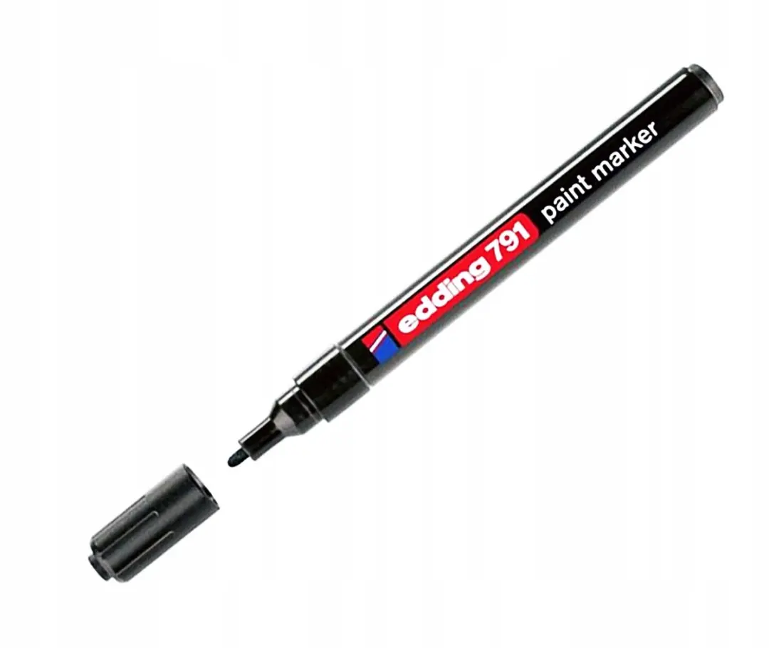 edding Olie Gebaseerde Marker Zwart 1-2mm