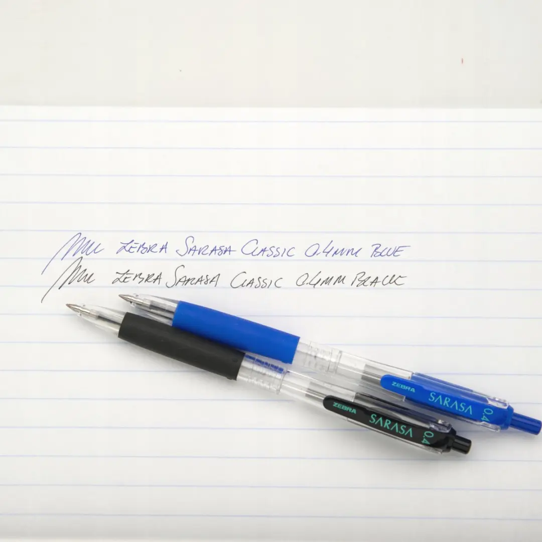 Zebra Sarasa Classic Gelpen 0.4 Zwart