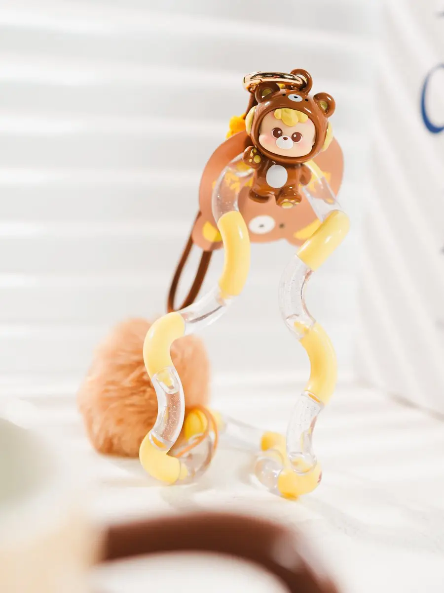 Tangle Toys DiuDiu Baby Abebe Bear Series Sleutelhanger