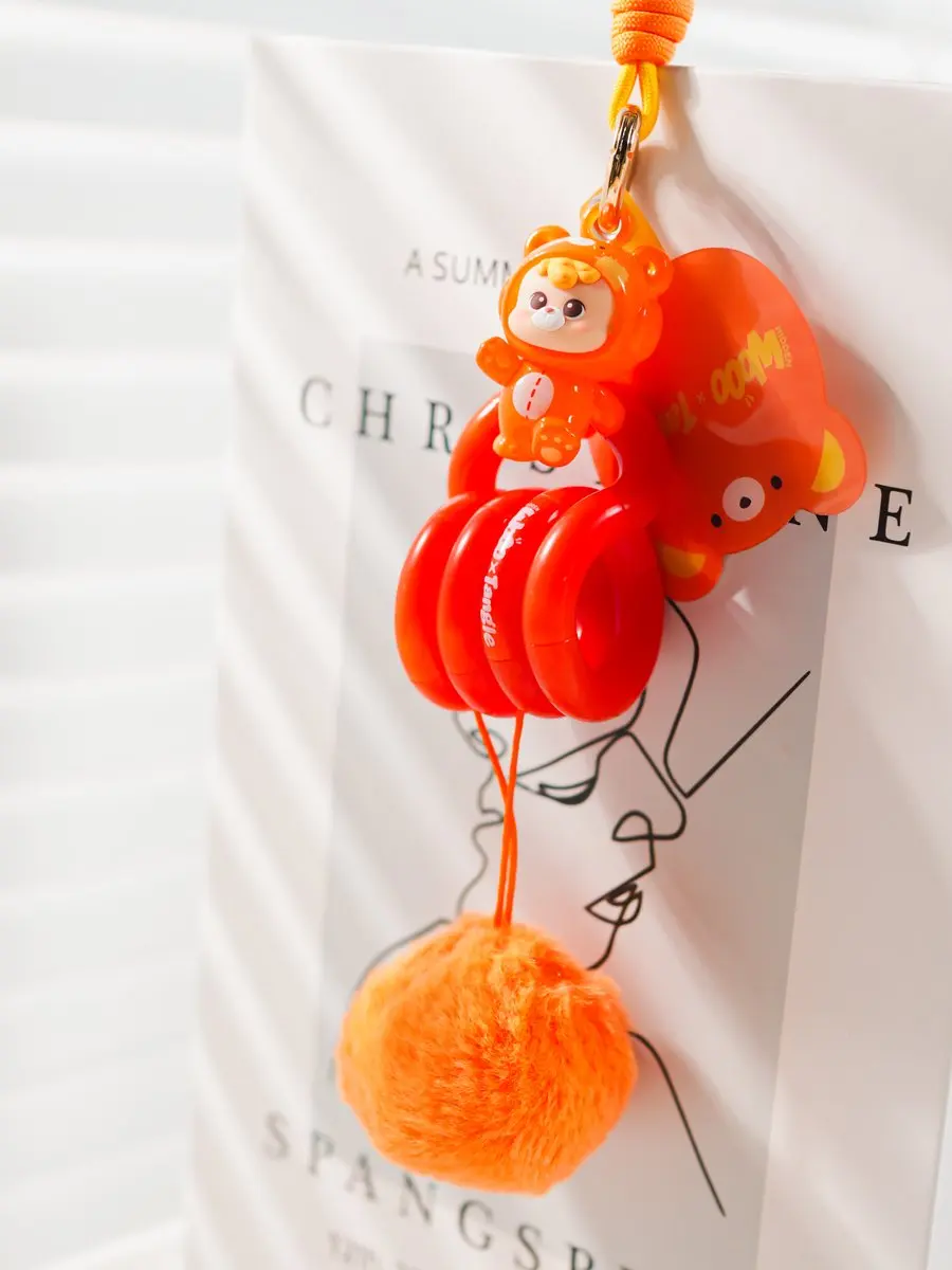 Tangle Toys DiuDiu Baby Abebe Bear Series Sleutelhanger