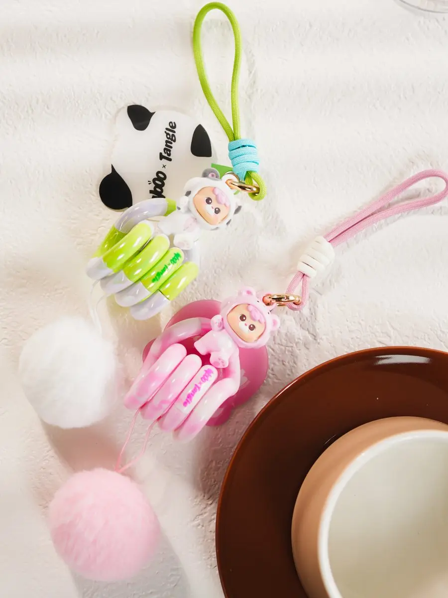 Tangle Toys DiuDiu Baby Abebe Bear Series Sleutelhanger