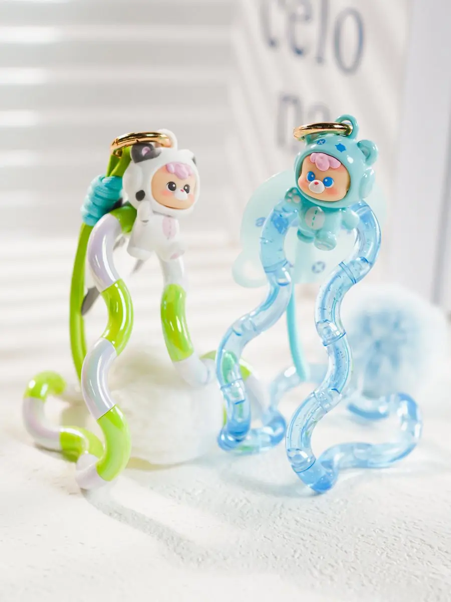 Tangle Toys DiuDiu Baby Abebe Bear Series Sleutelhanger
