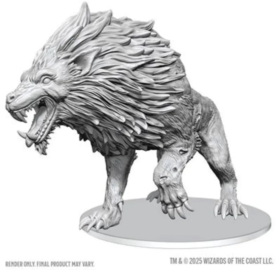 Wizkids D&D Nolzur's Marvelous Miniatures Dire Worg