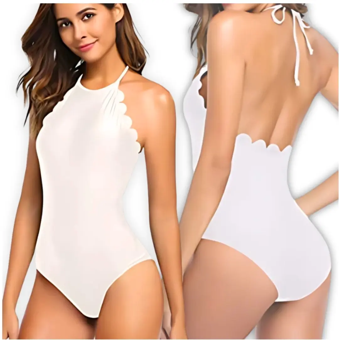 Sapphire Monokini Witte Badpak