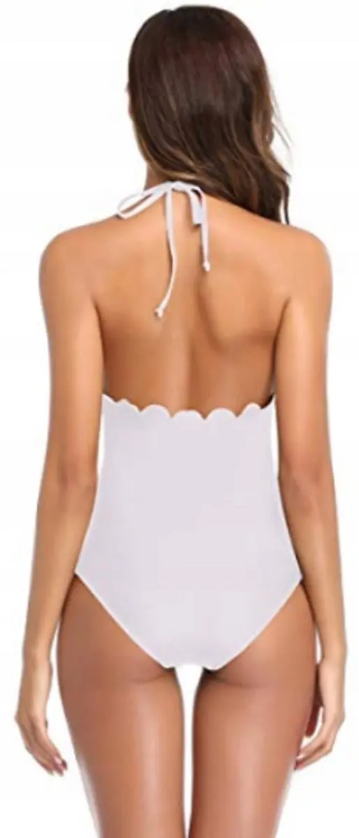 Sapphire Monokini Witte Badpak - Wit