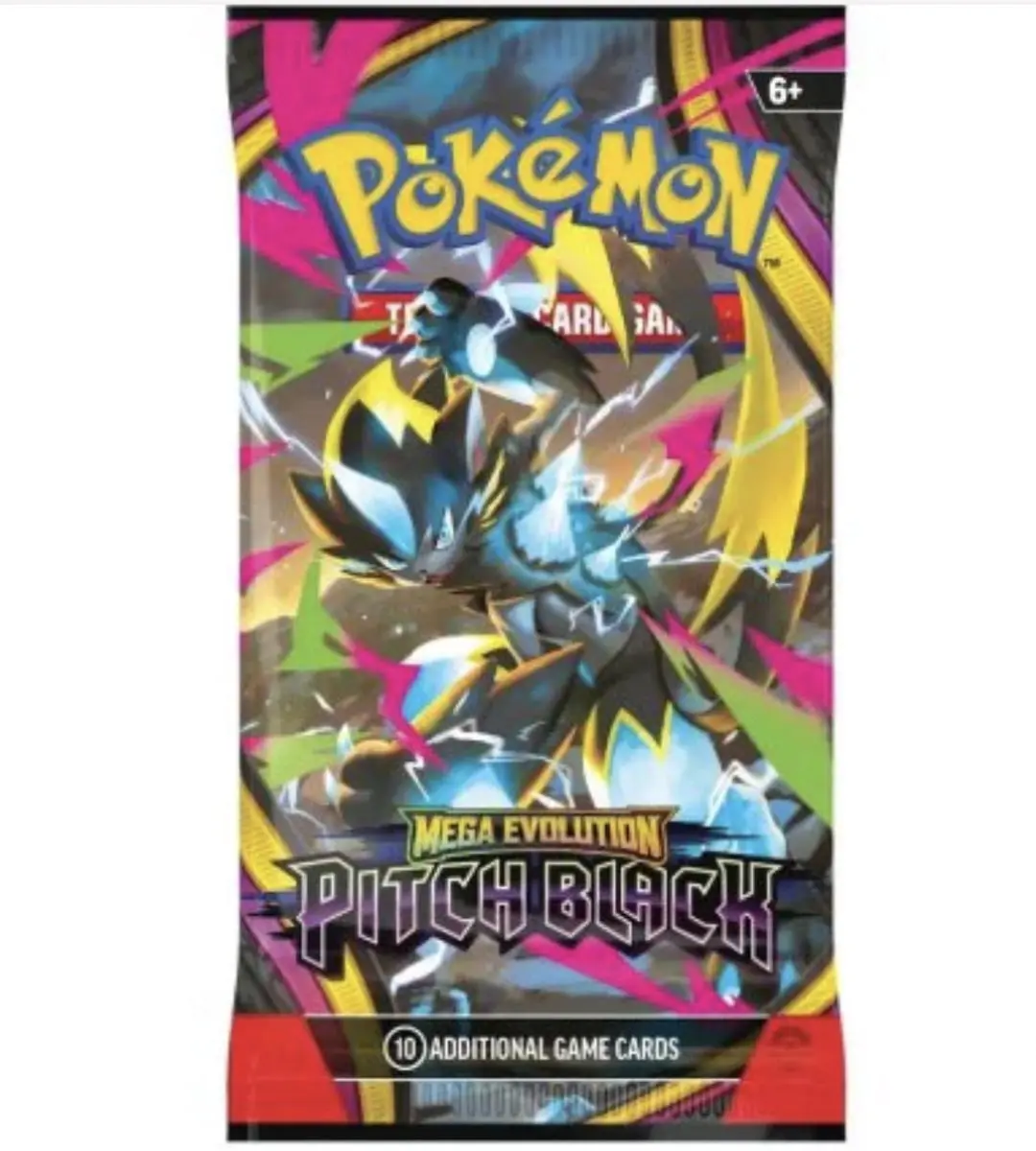 Pokémon TCG Pitch Black Booster Pack - 4 Stuks