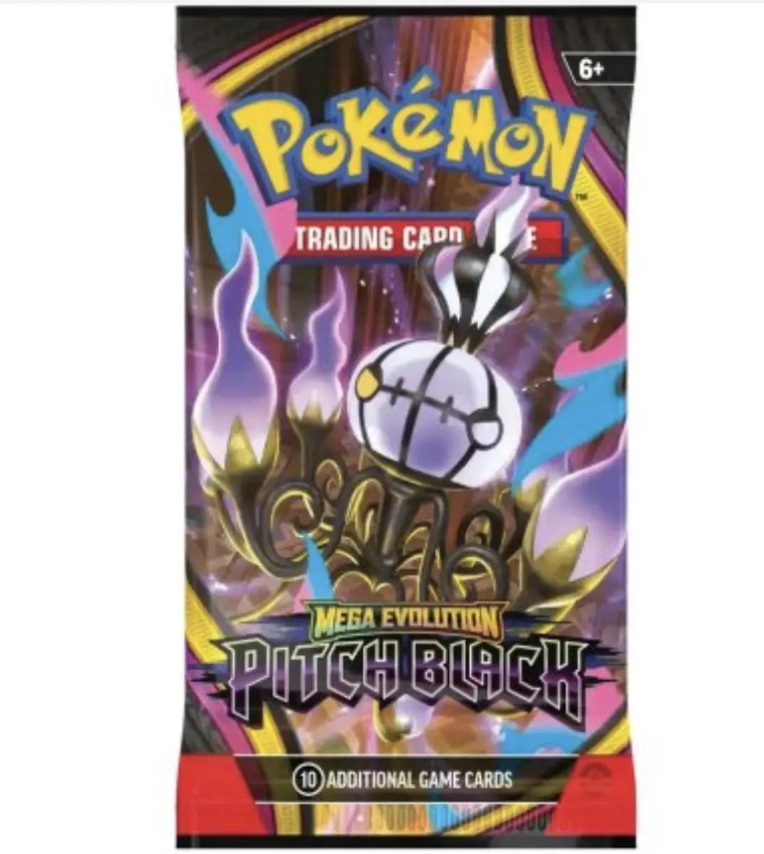 Pokémon TCG Pitch Black Booster Pack - 4 Stuks