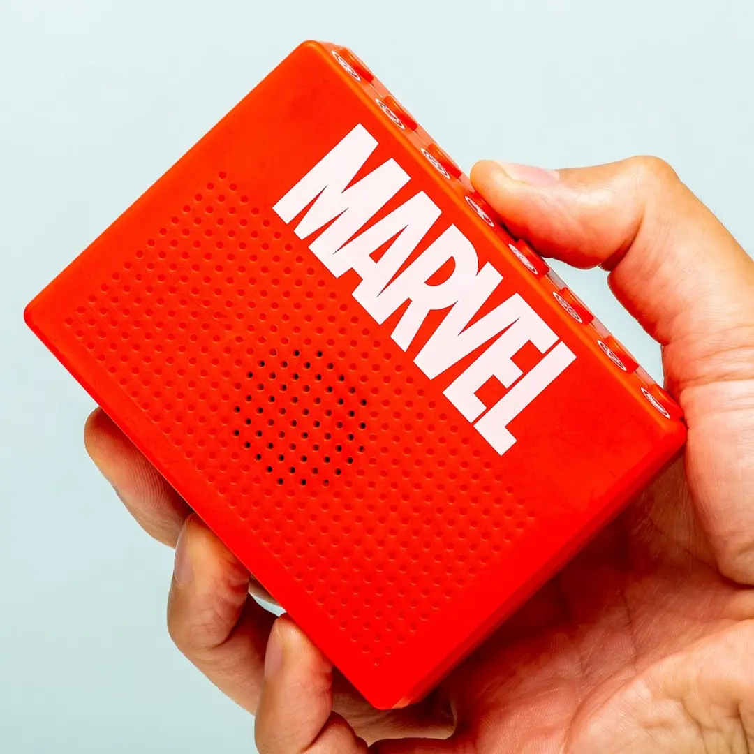Paladone Marvel Sound Effects Speler - Grijs/Rood/Wit/Zwart