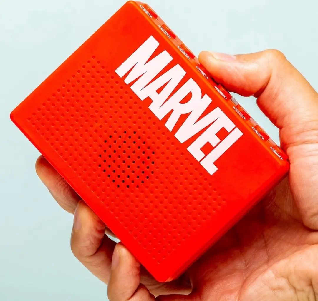 Paladone Marvel Sound Effects Speler - Grijs/Rood/Wit/Zwart