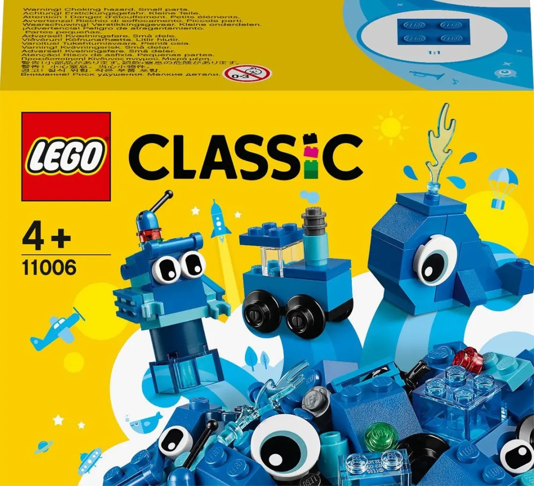 LEGO Classic Creative Blue Bricks 11006