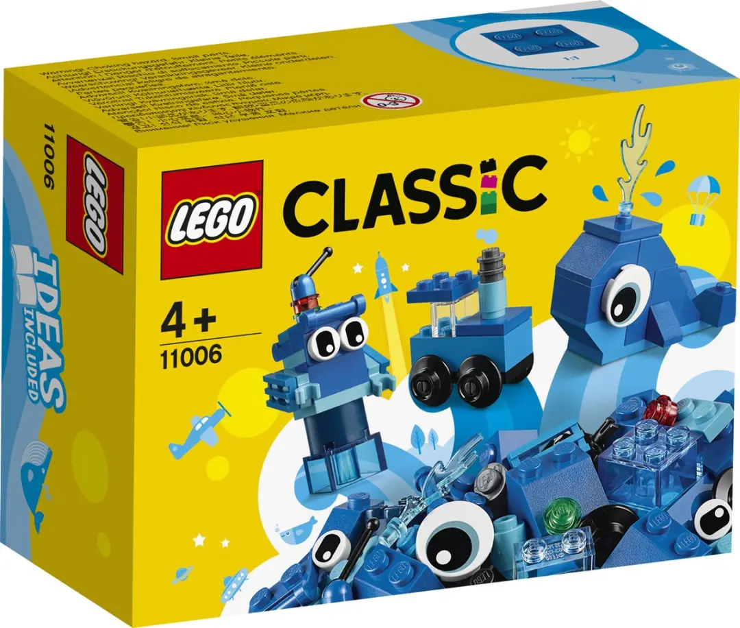 LEGO Classic Creative Blue Bricks 11006 - 52 Stukken