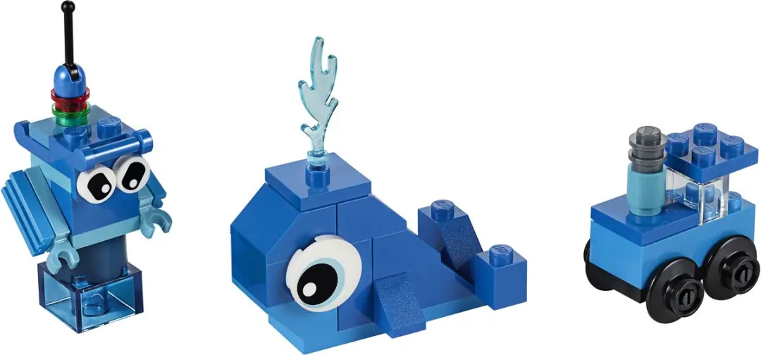 LEGO Classic Creative Blue Bricks 11006 - 52 Stukken