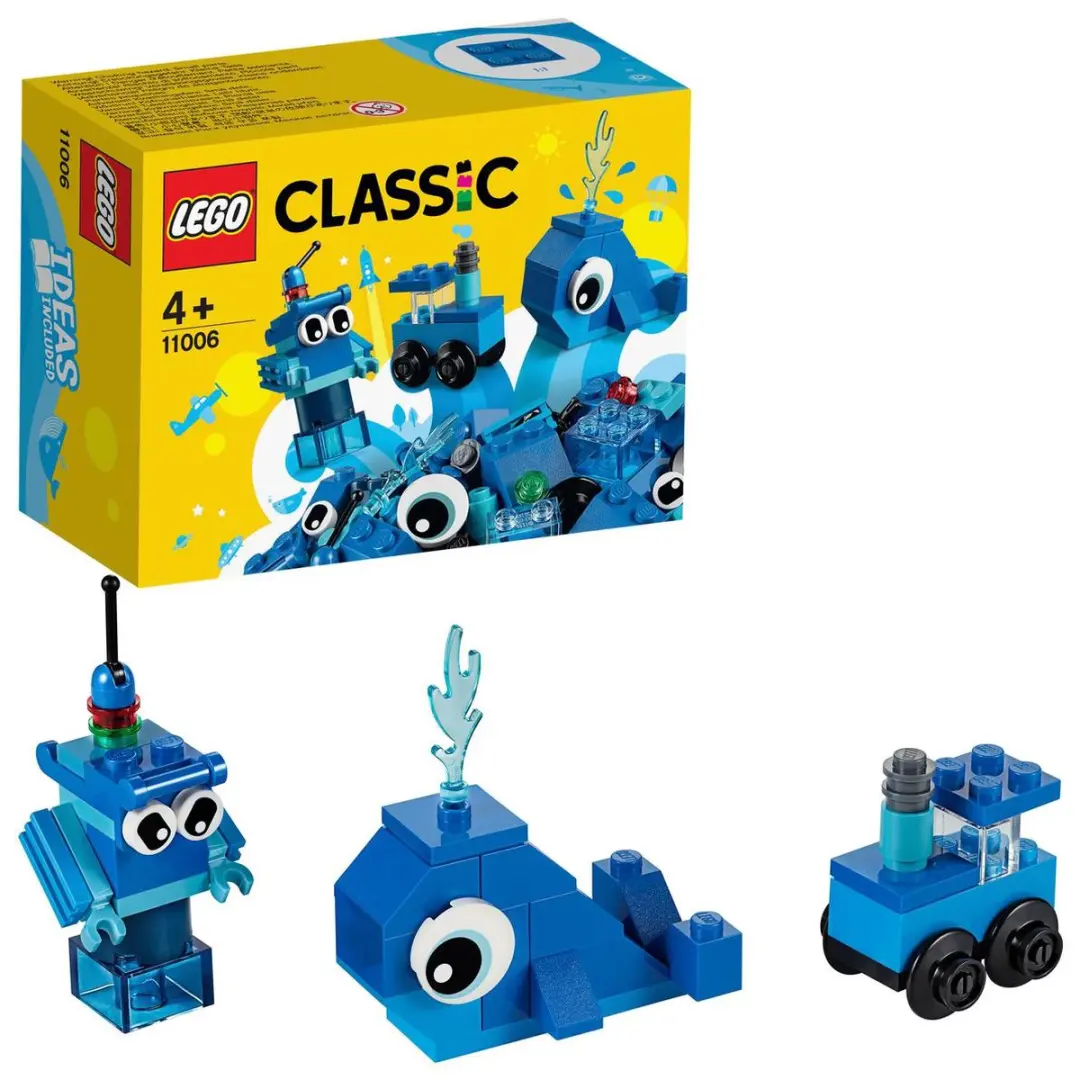 LEGO Classic Creative Blue Bricks 11006 - 52 Stukken