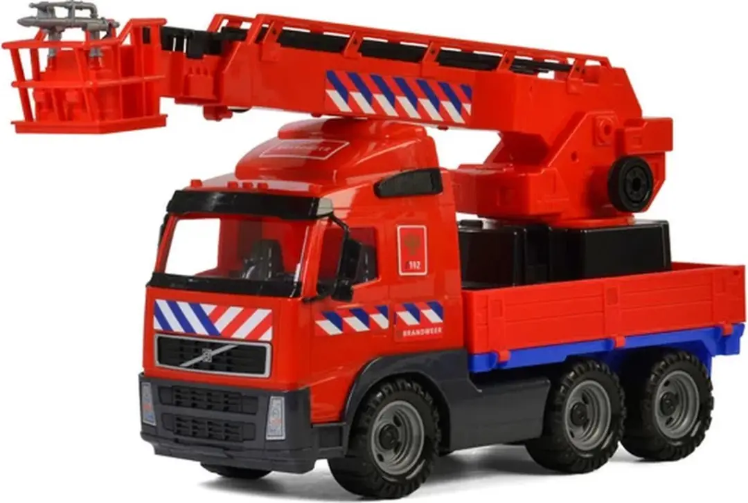 Van der Meulen Brandweer Vrachtwagen Volvo 58,5cm Dutch Version 1133NL01 - Multikleur