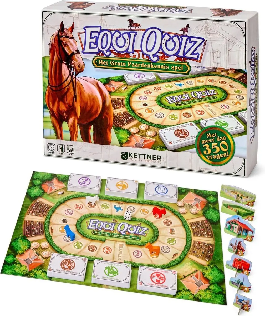 Van der Meulen Equi Quiz Bordspel