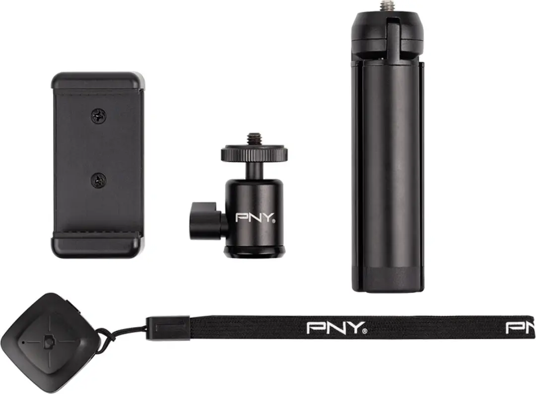 PNY UNIV Tripod & Draadloze Afstandsbediening - Zwart
