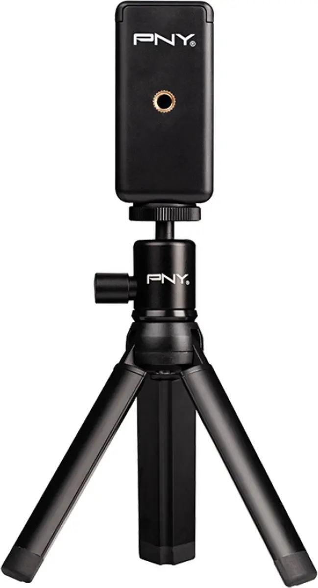 PNY UNIV Tripod & Draadloze Afstandsbediening - Zwart