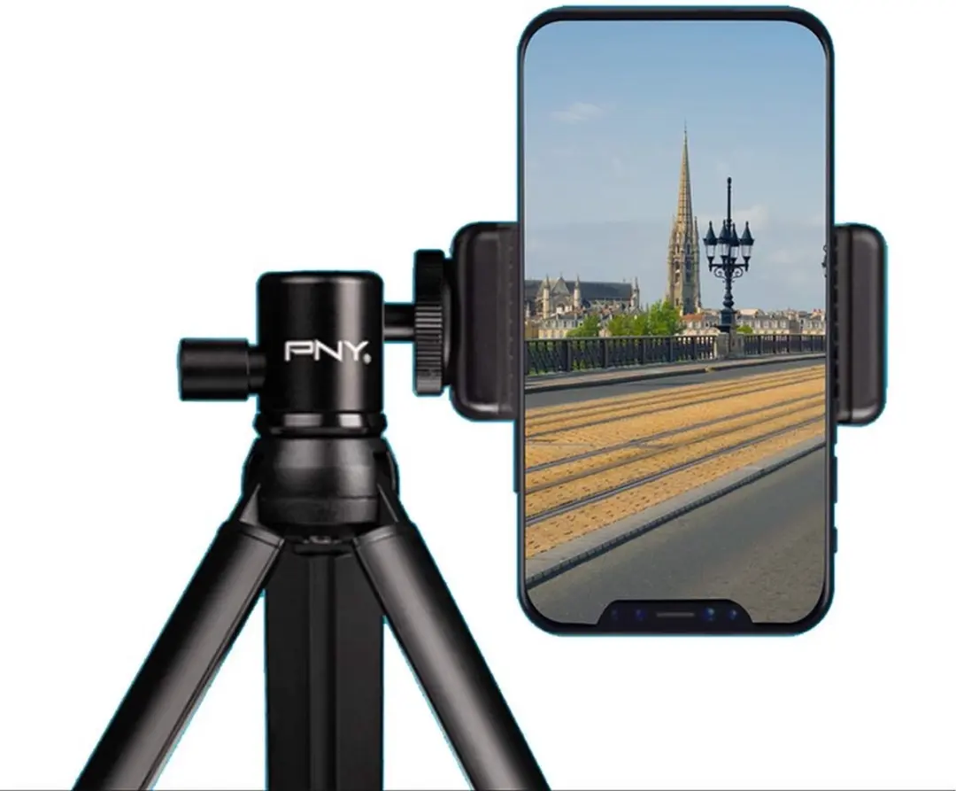 PNY UNIV Tripod & Draadloze Afstandsbediening - Zwart
