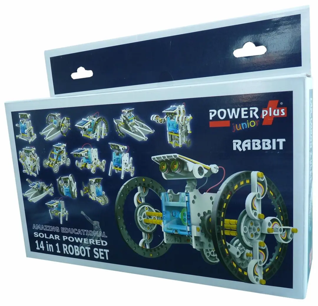 Powerplus Rabbit Educatief Solar Speelgoedset 14-in-1