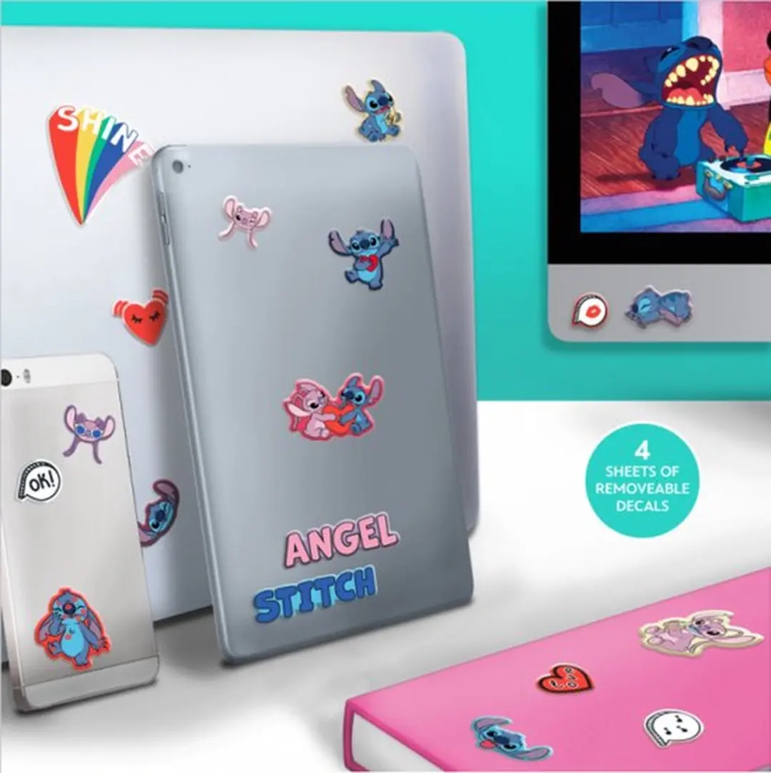 Paladone Lilo & Stitch Puffy Gadgetstickers - 4 Stuks