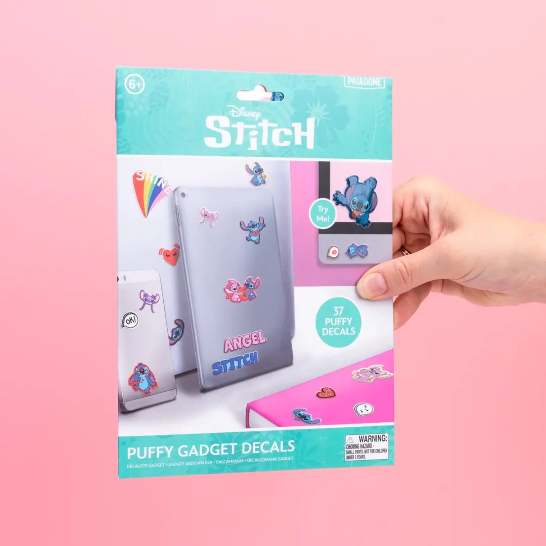 Paladone Lilo & Stitch Puffy Gadgetstickers - 4 Stuks