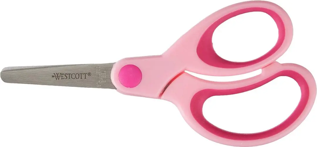 Westcott Softgrip Kids Schaar Rechtshandig 13cm Roze