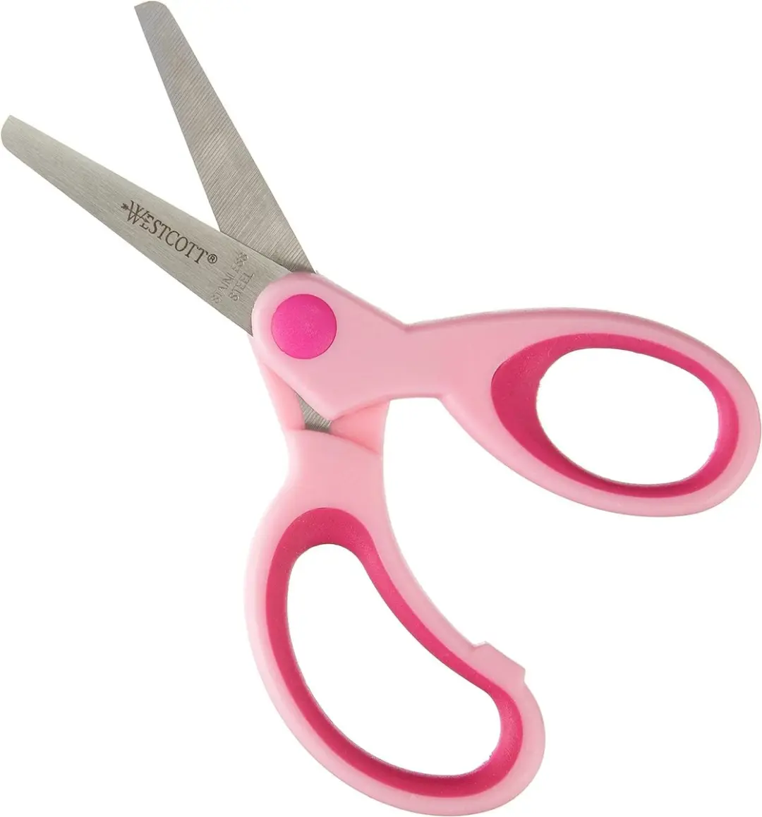 Westcott Softgrip Kids Schaar Rechtshandig 13cm Roze