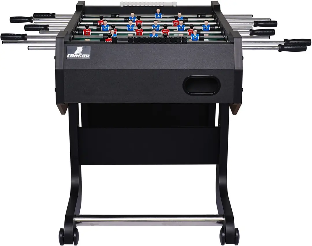 Cougar Powerkick Pro Voetbaltafel C049.006.00 - 4 Stuks - Zwart