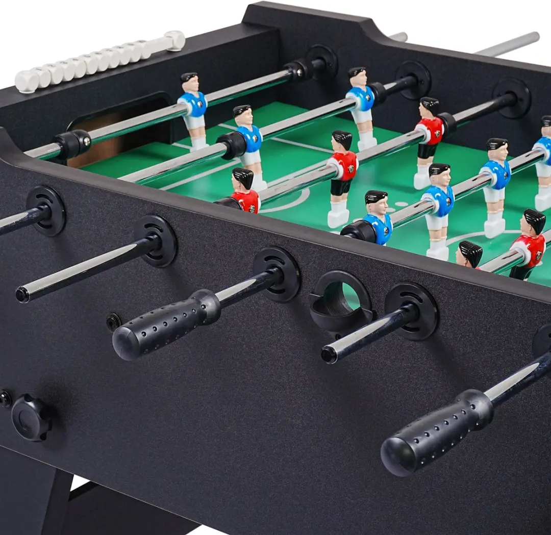 Cougar Powerkick Pro Voetbaltafel C049.006.00 - 4 Stuks - Zwart