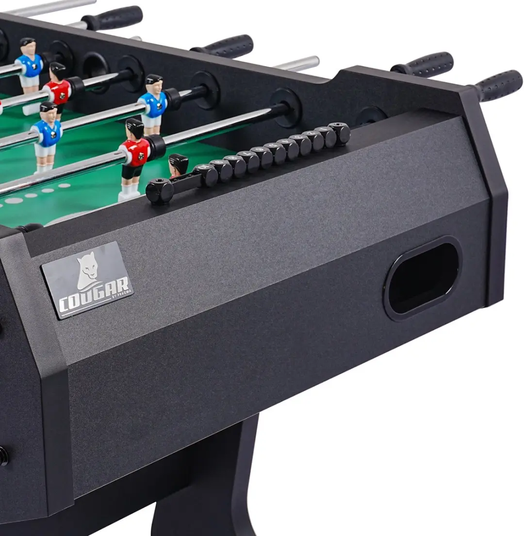 Cougar Powerkick Pro Voetbaltafel C049.006.00 - 4 Stuks - Zwart