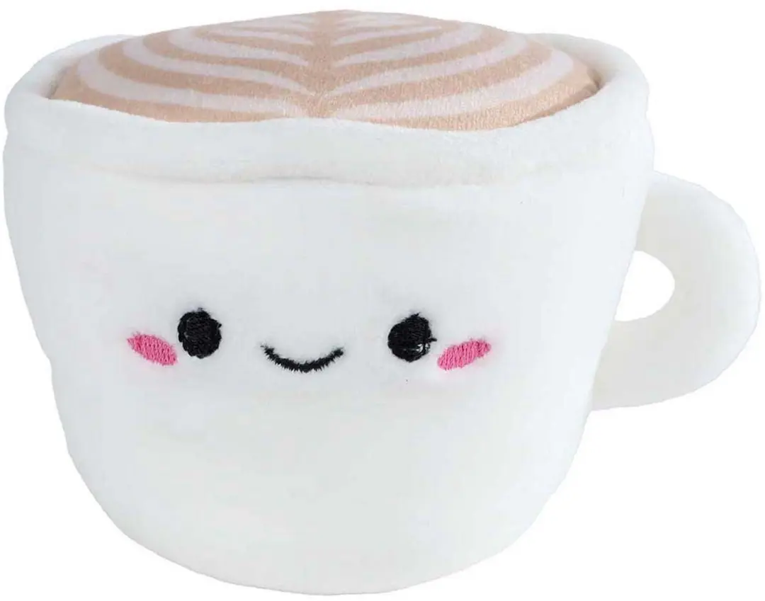 Van Manen Fluffy Menu Pluche Knuffel - Meerkleurig