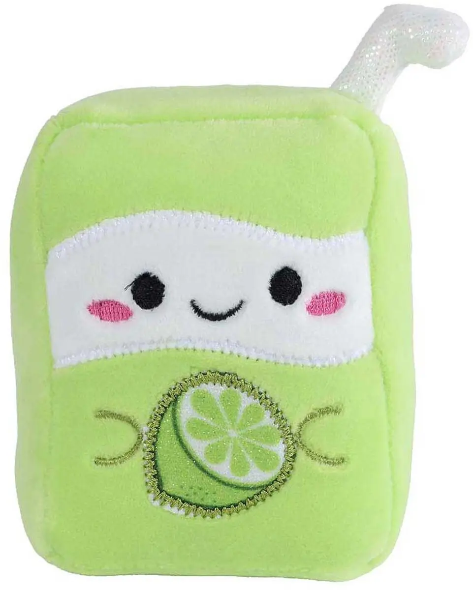 Van Manen Fluffy Menu Pluche Knuffel - Meerkleurig