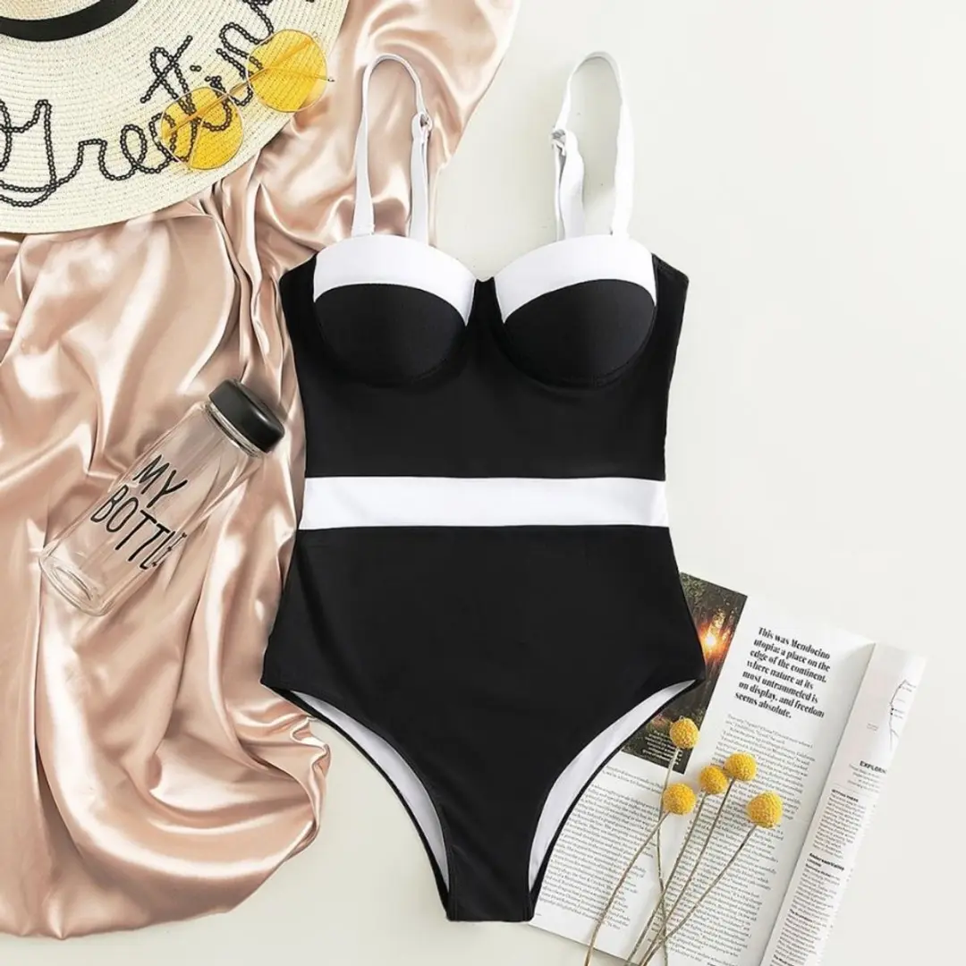 Sapphire Push-up Badpak - Zwart - XXL
