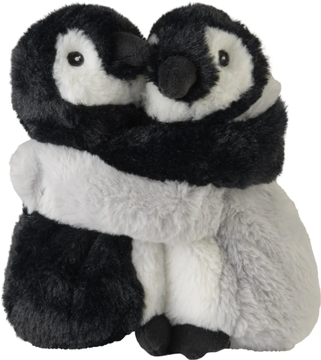 Warmies Magnetronknuffel Pinquins - Zwart/Wit/Grijs