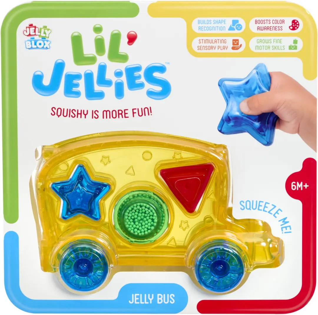Goliath Lil’ Jellies Jelly Bus - Speelgoedauto 937839 - Multikleur - afbeelding 6 van 6