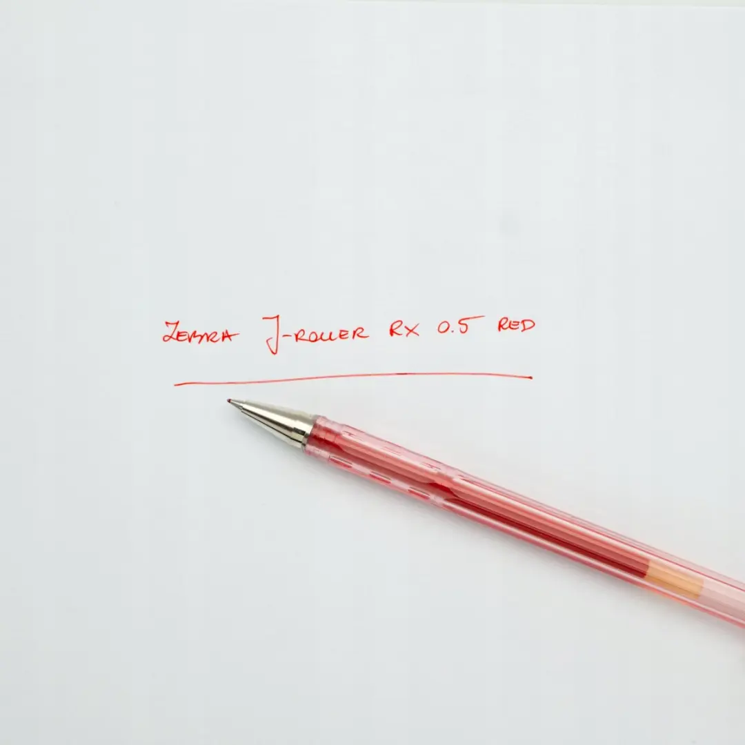 Zebra J-Roller RX Gelpen 0,5mm - Rood
