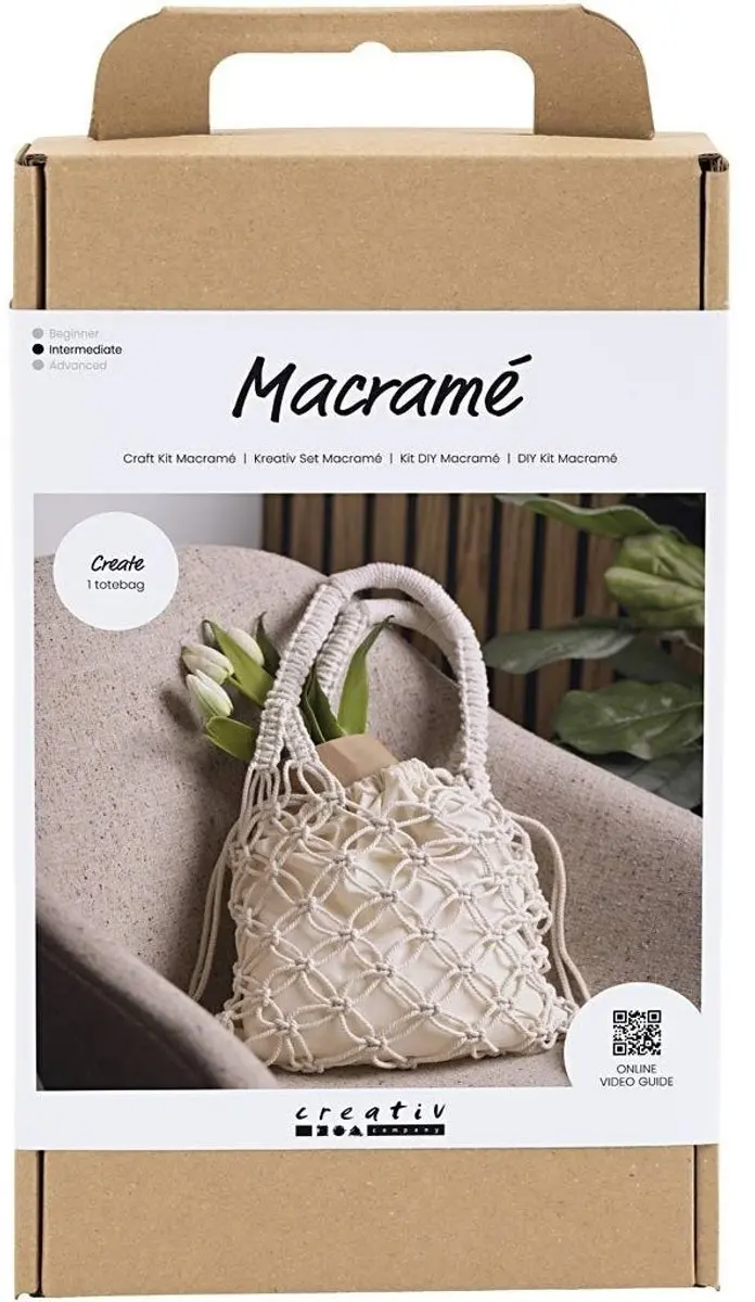 Creative Hobbyset Macramé Tas