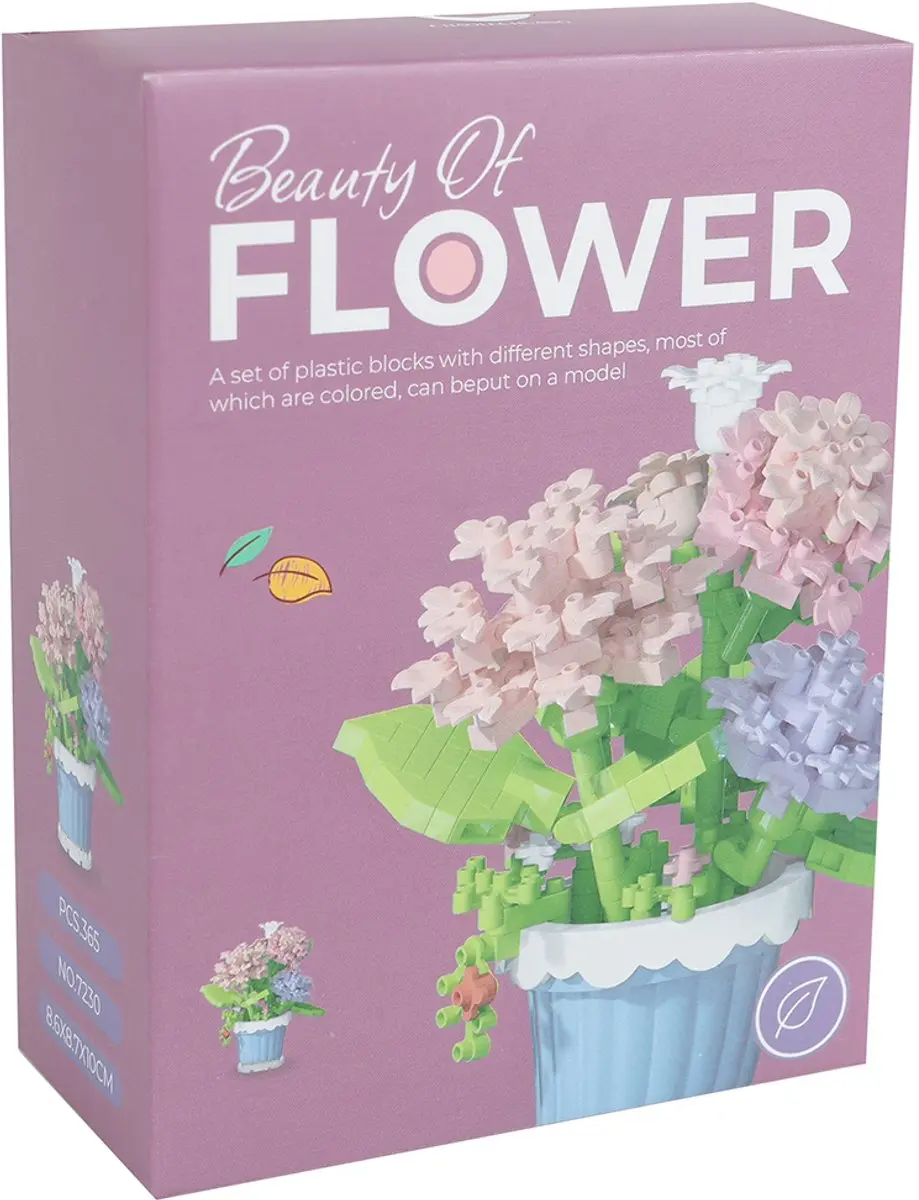 Van Manen Bloemen Bouwset Meerkleurig