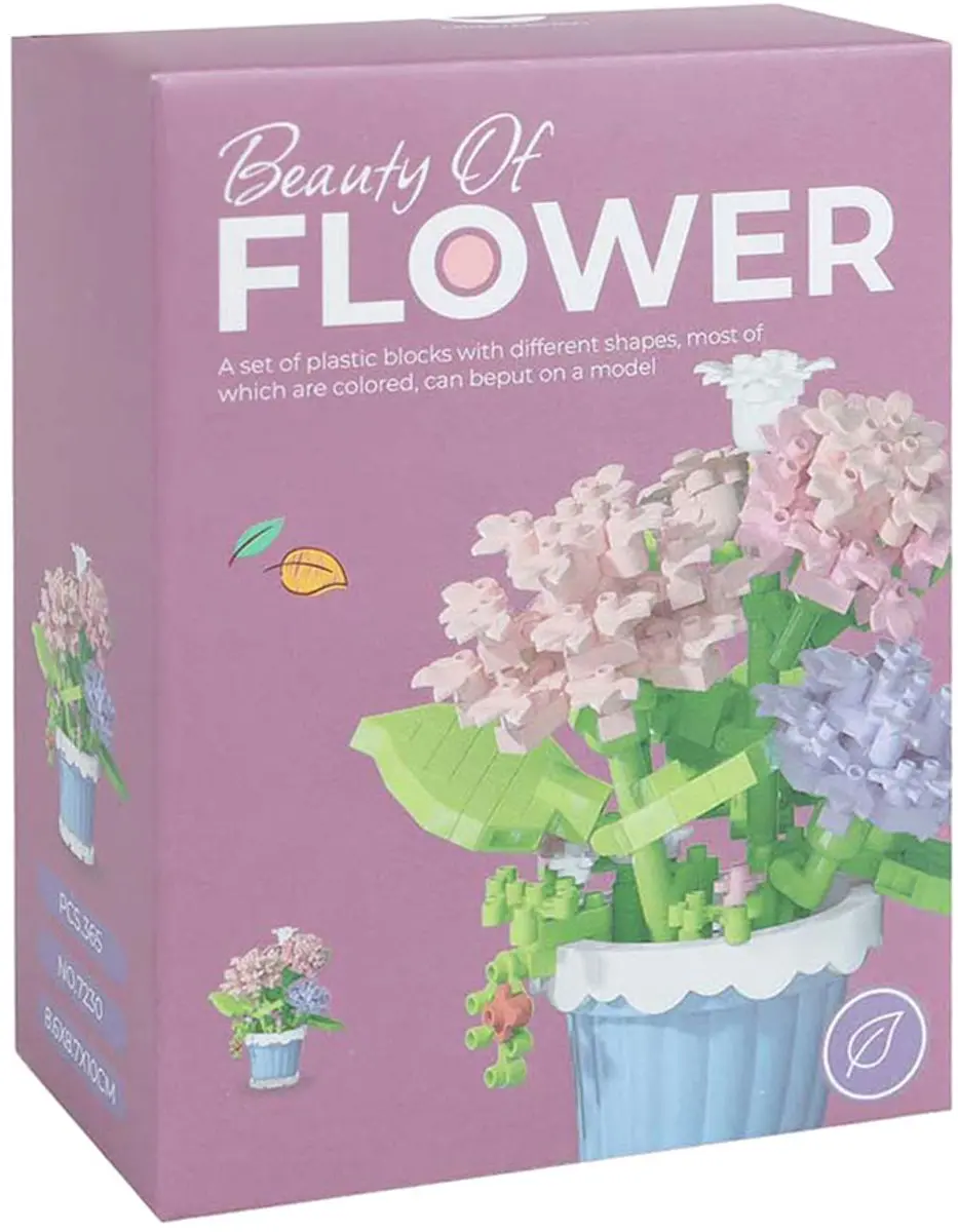 Van Manen Bloemen Bouwset Meerkleurig