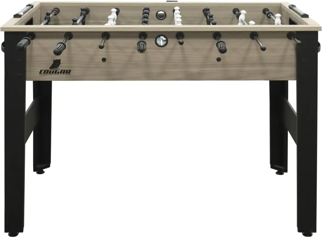 Cougar Spin Kick Voetbaltafel C040.104.00 - Eiken/Zwart