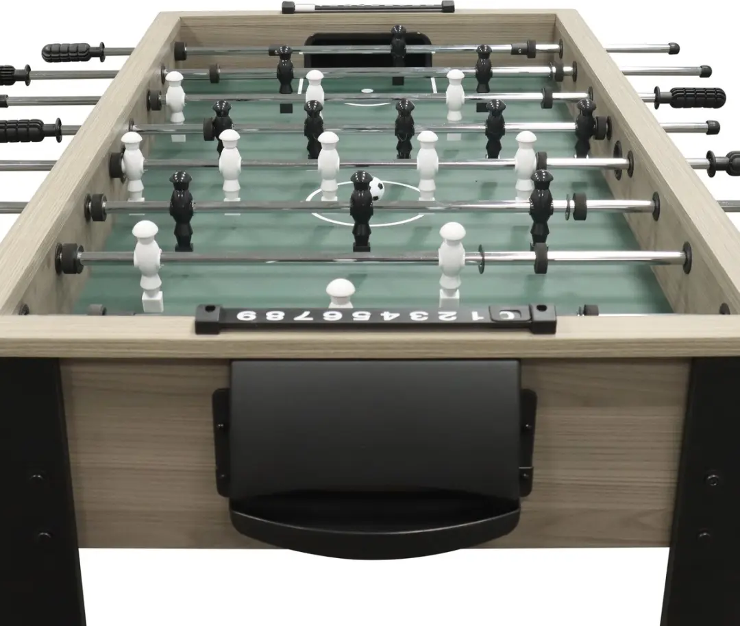 Cougar Spin Kick Voetbaltafel C040.104.00 - Eiken/Zwart