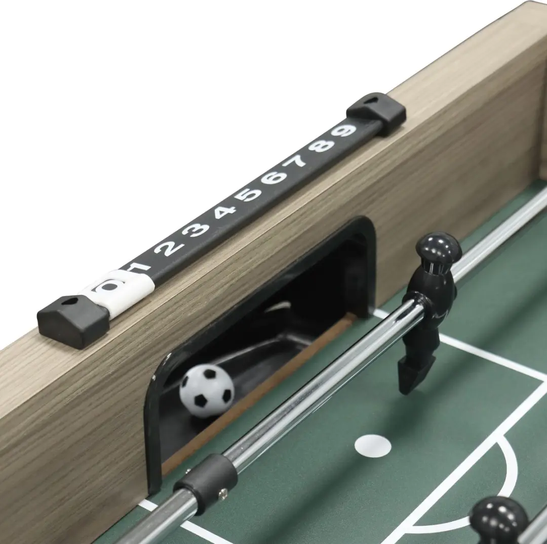 Cougar Spin Kick Voetbaltafel C040.104.00 - Eiken/Zwart