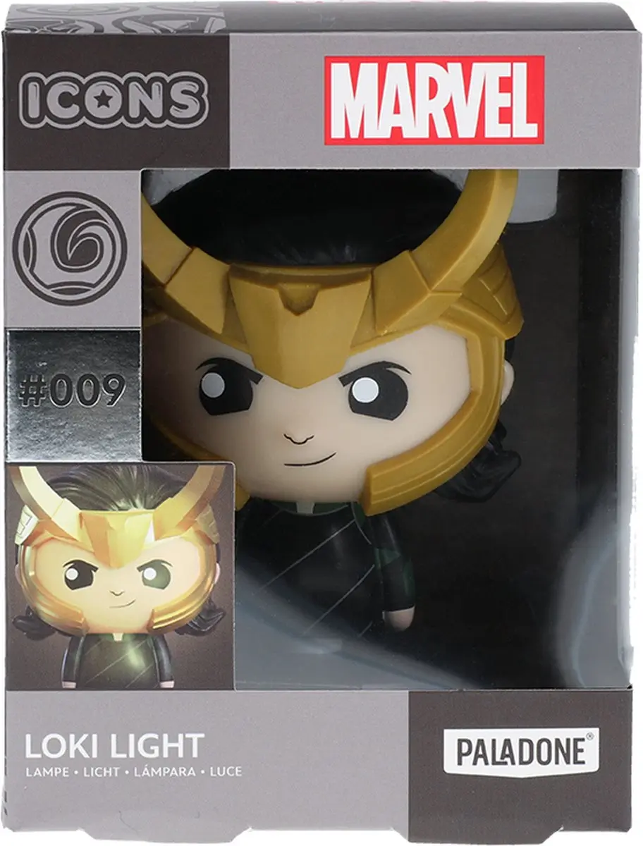 Paladone Marvel Loki Icoon Licht - Veelkleurig